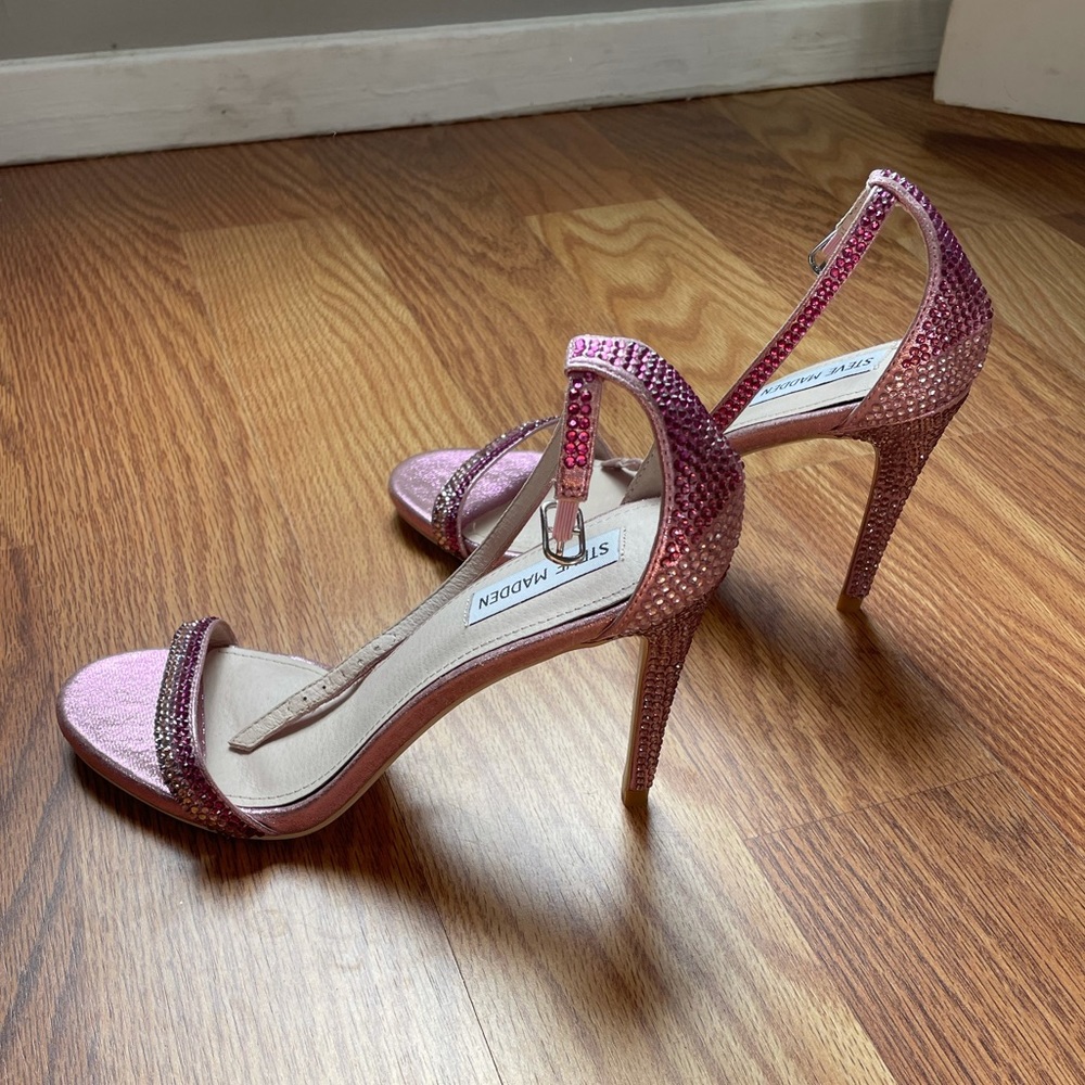 Steve Madden Pink Ombré Party Heels